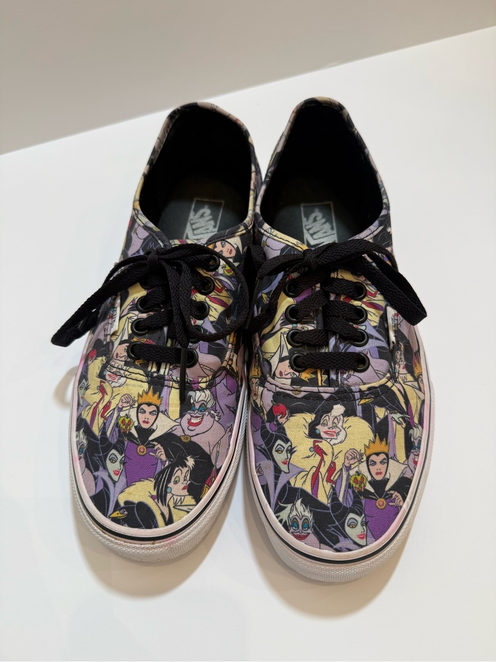 Vans x Disney Villainesses Collection Slim Low Top Sneakers Wicked Color Palette - Picture 12 of 14